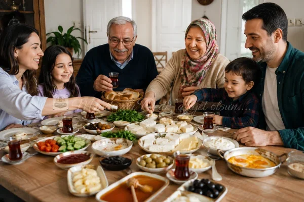 Türk Kahvaltı Kültürü: Bir Sofradan Daha Fazlası