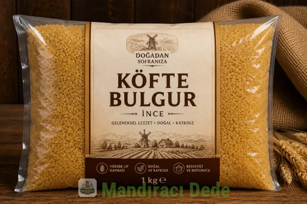 Köfte Bulgur — İnce