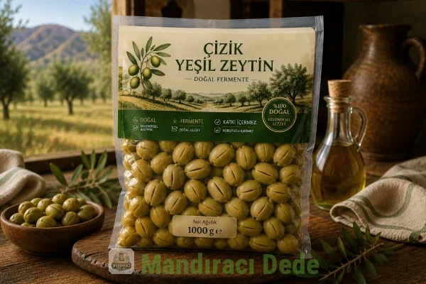 Çizik Yeşil Zeytin