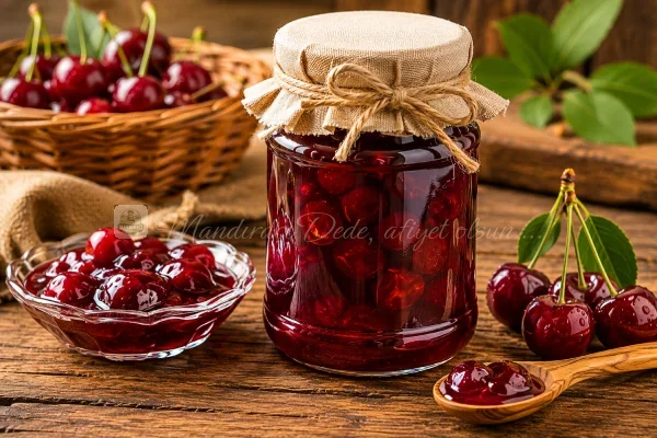 Ev Yapımı Vişne Reçeli